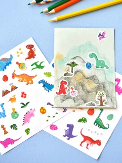 Dino-Aufkleber