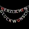 Herzlichen Glückwunsch-Girlande