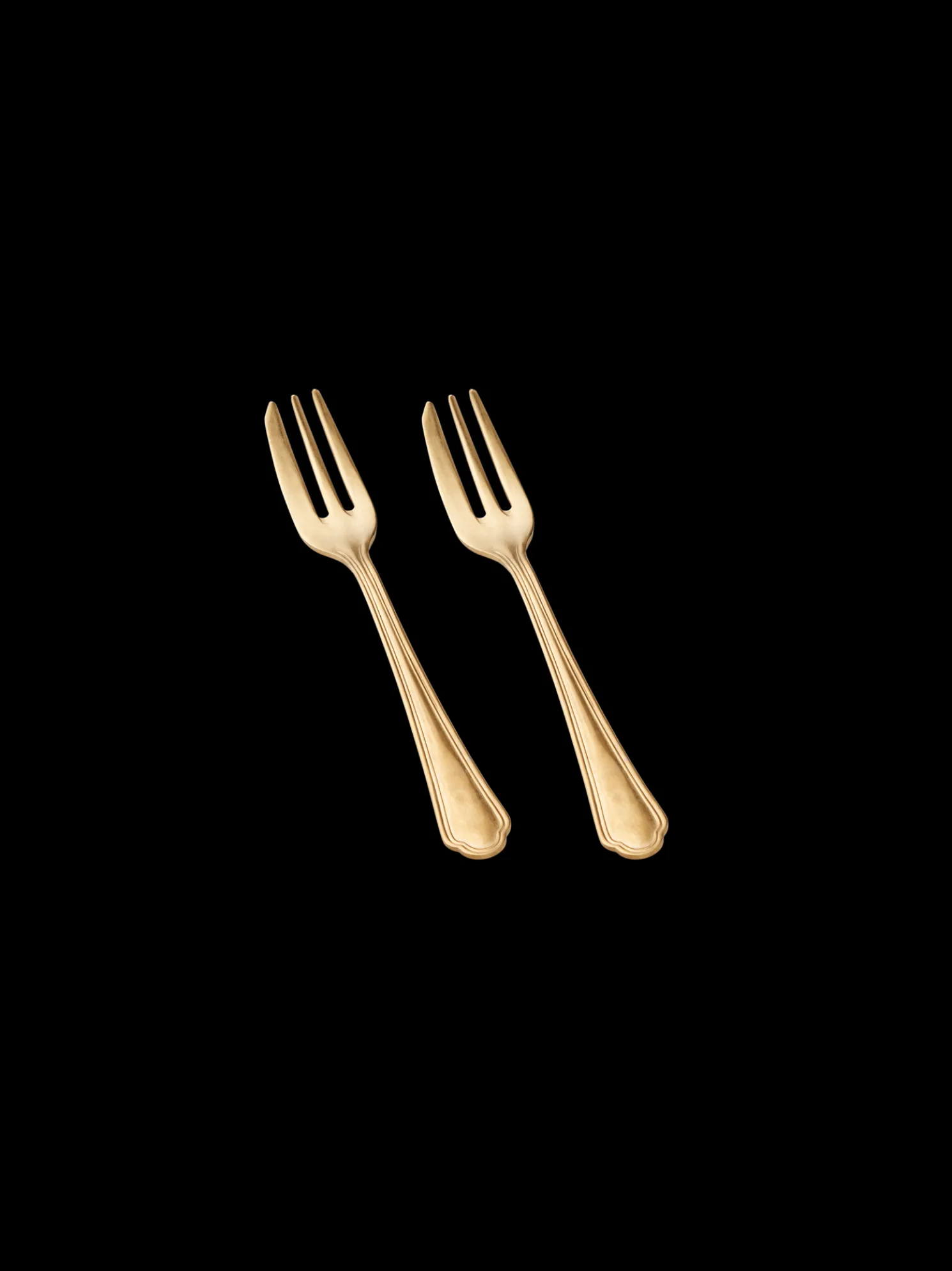 Kuchengabel Gold