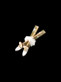 Miniatur-Ski-Set