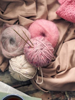 Mohair-Nylon-Garn