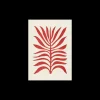 Poster Red Branch / Lino Print A3