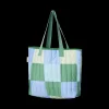 Tragetasche Mit Patchwork-Muster