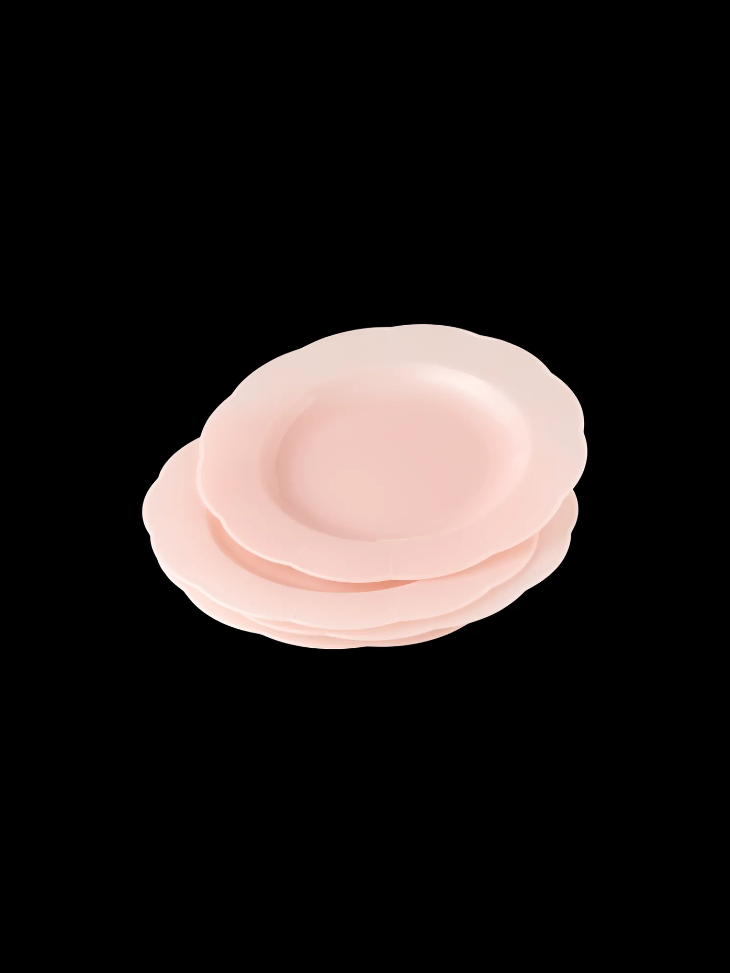 Wiederverwendbare Teller 4er-Pack