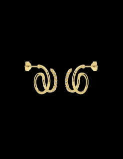 Double Swirl Ohrringe